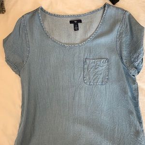Light Denim Top